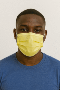 Our disposable 3PLY masks are primarily intended to protect against airborne infective agents originating from the respiratory tract of others as well as against potentially contaminated fluid splashes. They provide users with an excellent protective barrier and are made with 3-ply construction including a melt blow filter. Our masks provide bacterial filtration properties that exceed the minimum requirements of the European TypeII standard and easily slide over the ear with a soft elastic rubber loop that holds the mask securely to the wearer.