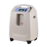 The Dynmed 5 L Medical Oxygen Concentrator delivers high-purity oxygen (93% ± 3%) at 1–5 LPM with quiet