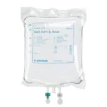 The Sodium Chloride 0.9% IV Fluid Drip is a sterile solution used to restore fluids and electrolytes, crucial for treating dehydration and maintaining electrolyte balance in medical settings.